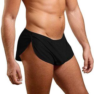 Mens Extreme Mesh Shorts with Large Split Sides